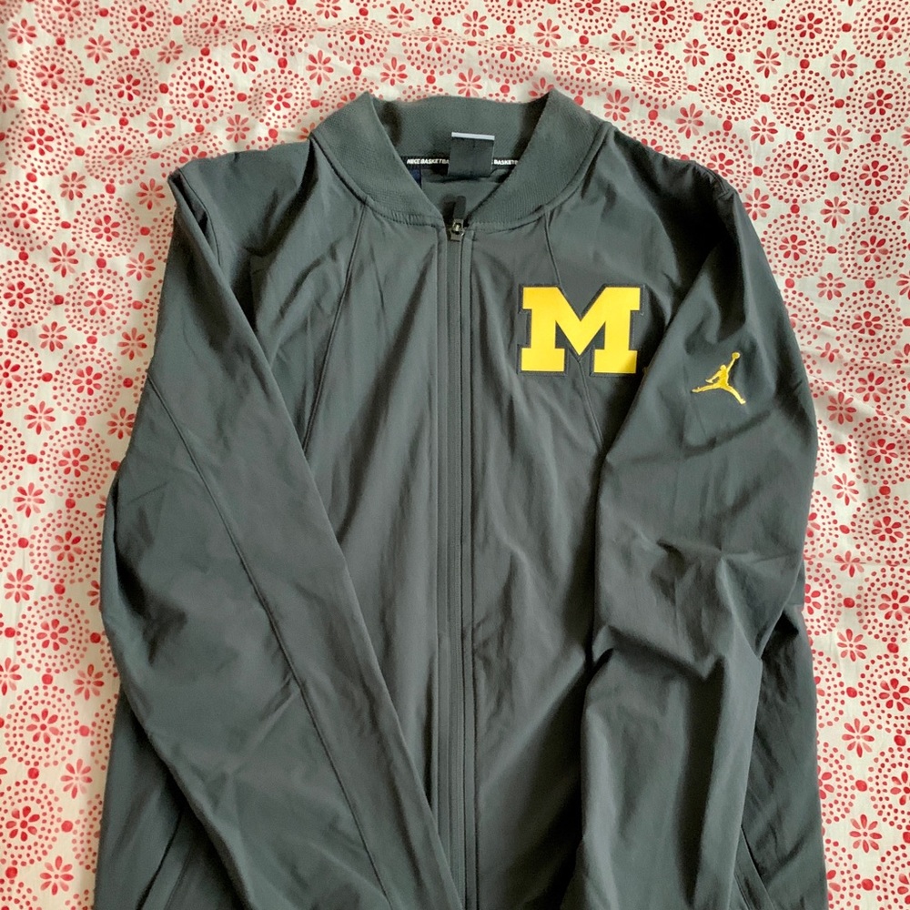 Michigan Jordan Basketball Jacket